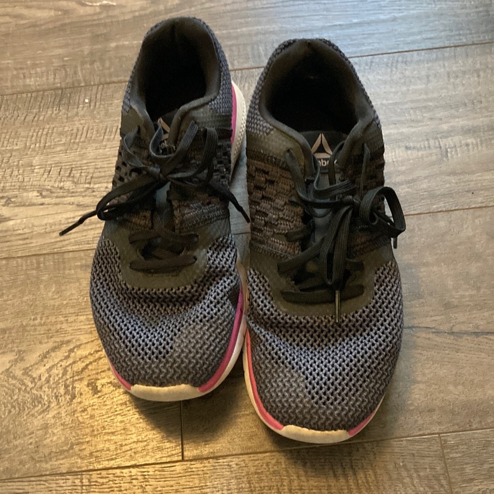 Reebok running shoes; ladies size 7.5.